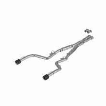 Load image into Gallery viewer, MBRP 17-21 Charger 5.7/6.1/6.4L 3in Dual Rear Exit SS Catback Exhaust w/ Carbon Fiber Tips - S71173CF