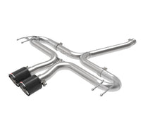 Load image into Gallery viewer, aFe Takeda 2-1/2in 304 SS Axle-Back Exhaust w/Carbon Tips 17-20 Honda Civic Sport L4-1.5L (t) - 49-36625-C