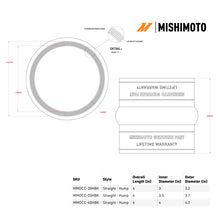 Load image into Gallery viewer, Mishimoto Duracore 4in Straight Hump Coupler - MMDCC-40HBK