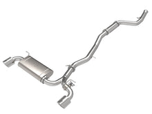 Load image into Gallery viewer, aFe POWER Takeda 2021 Toyota Supra 2.0L (t) 2.5in-3in 304 SS CB Exhaust w/ Polished Tips - 49-36050-P