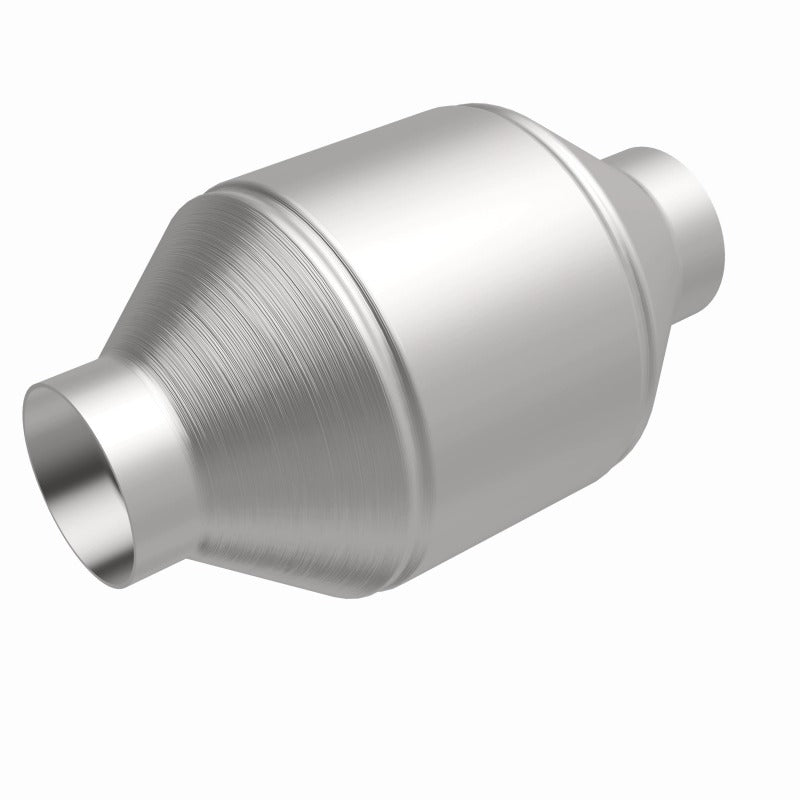 MagnaFlow Conv Univ 2.25in Inlet/Outlet Center/Center Round 3in Body L x 5in W x 8.75in Overall L - 51655