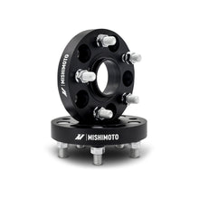 Load image into Gallery viewer, Mishimoto Wheel Spacers - 5x120 - 64.1 CB - M14 x1.5 - 20mm - BK - MMWS-013-200BK