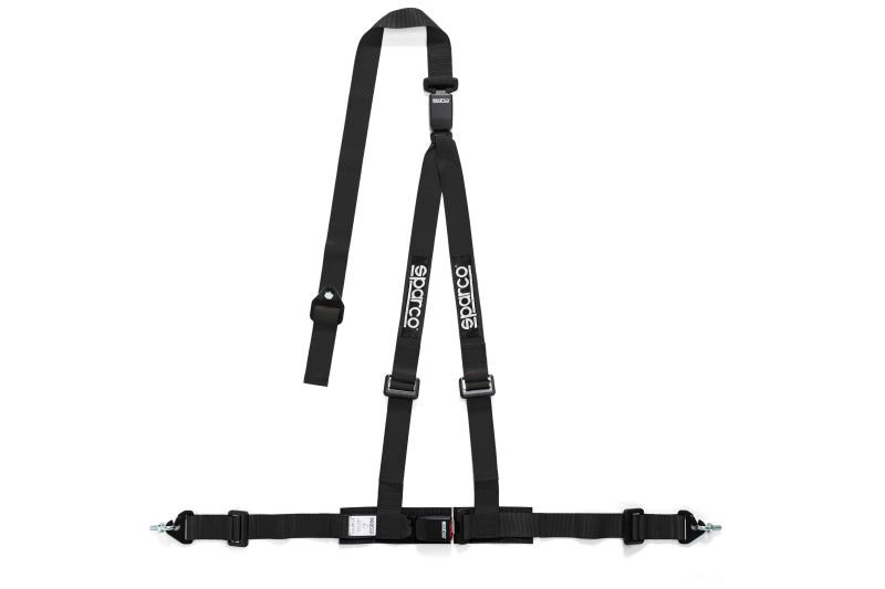 Sparco Belt 2 Inch Black 3Pt Double Release - 04608DF1NR