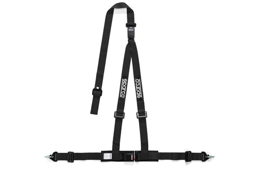 Sparco Belt 2 Inch Black 3Pt Double Release - 04608DF1NR