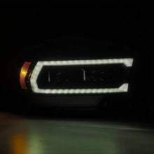 Load image into Gallery viewer, AlphaRex 19-21 Ram 2500 PRO-Series Projector Headlights Plank Style Alpha Black w/Activation Light - 880546