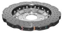 Load image into Gallery viewer, DBA 13-16 Audi RS5 (w/Scalloped edge Iron Discs) Rear 5000 Series Drilled Wavy Rotor w/Silver Hat - DBA52835WSLVXD
