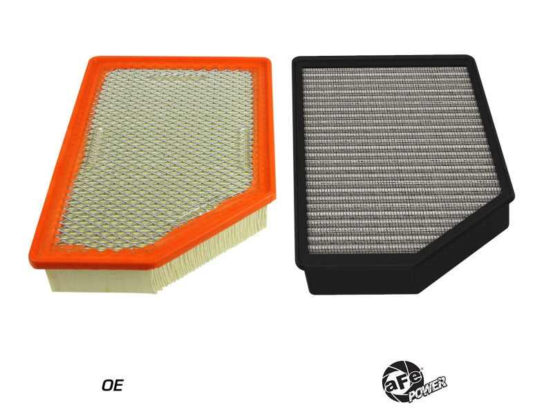 aFe 20-25 GM Diesel Trucks V8-6.6L (td) L5P Magnum FLOW OE Replacement Air Filter w/ Pro DRY S Media - 31-10325-1