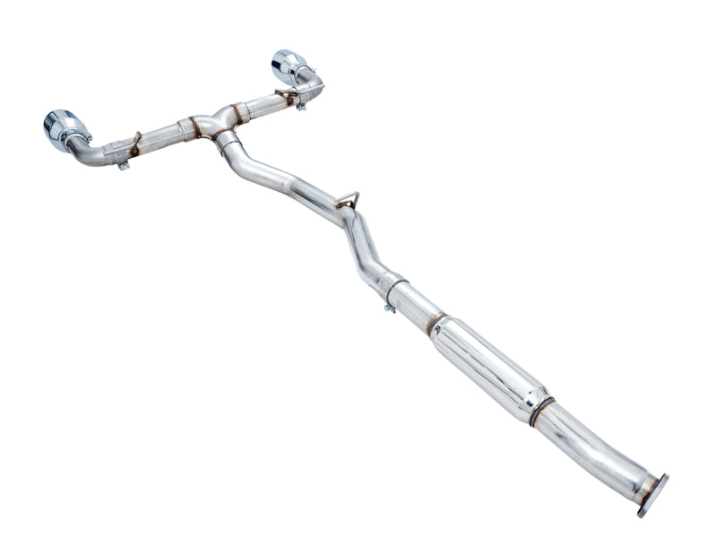 AWE Tuning Subaru BRZ/ Toyota GR86/ Toyota 86 Track Edition Cat-Back Exhaust- Chrome Silver Tips - 3020-32279