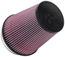 Load image into Gallery viewer, K&amp;N Universal Tapered Filter 6in Flange ID x 7.5in Base OD x 5in Top OD x 8in Height - RU-1020