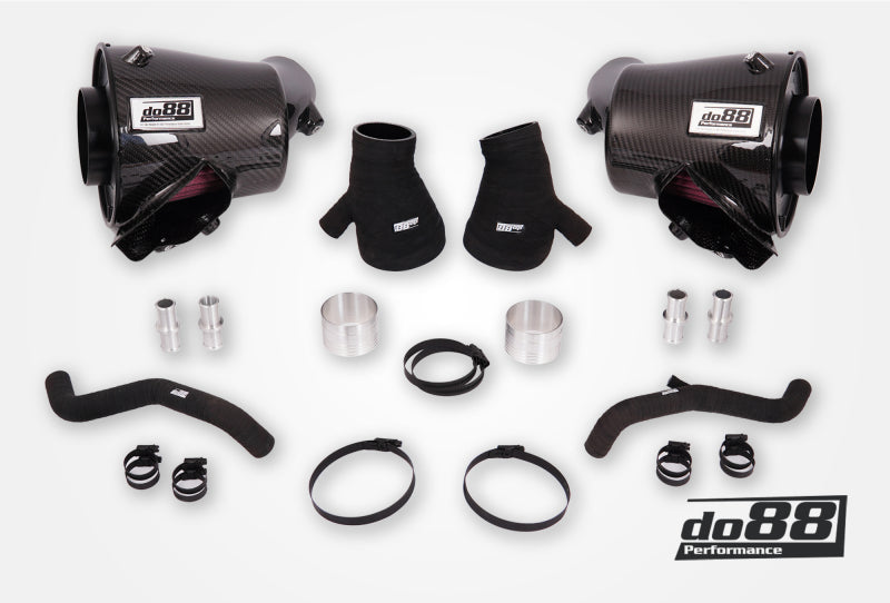 do88 2020+ Porsche 911 Turbo/Turbo S (992.1) Induction System w/66mm Outlet - LF-210-ST-66