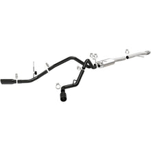 Load image into Gallery viewer, MagnaFlow SYS Cat-Back 3.5in Black Dual Split Rear Tips 14-15 Chevy Silverado/GMC Sierra 4.3L-5.3L - 15360