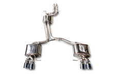 Load image into Gallery viewer, AWE Tuning Audi 8R SQ5 Touring Edition Exhaust - Quad Outlet Chrome Silver Tips - 3015-42052
