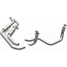 Load image into Gallery viewer, MagnaFlow 88-92 Camaro V8 dual cnv CA Direct Fit Converter - 3322479