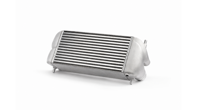 AMS Performance 2015+ Ford F-150 & Raptor 2.7L/3.5L EcoBoost Stock Loc Intercooler (Silver w/o Logo) - AMS.55.09.0001-2