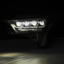 Load image into Gallery viewer, AlphaRex 22-23 Toyota Tundra NOVA-Series Headlights Black w/Amber DRL - Req 810029 OR 810030 - 880872