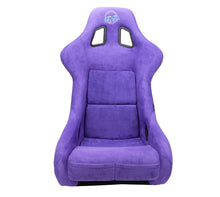 Load image into Gallery viewer, NRG FRP Bucket Seat PRISMA Edition W/ pearlized Back Purple Alcantara - Large - FRP-302PP-PRISMA