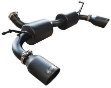 Load image into Gallery viewer, Injen 07-17 Jeep Wrangler JK 3.6L/3.8L 63mm Stealth Black Axle-back Exhaust w/ 4in Black Tips - SES5004BLK