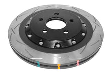 Load image into Gallery viewer, DBA 15+ Ford Mustang 2.3L/5.0L Rear Slotted 5000 Series 2 Piece Rotor w/ Black Hat - DBA52165BLKS