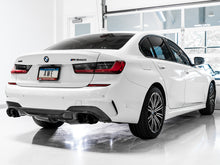 Load image into Gallery viewer, AWE Tuning 2019+ BMW M340i (G20) Resonated Touring Edition Exhaust - Quad Diamond Black Tips - 3015-43158
