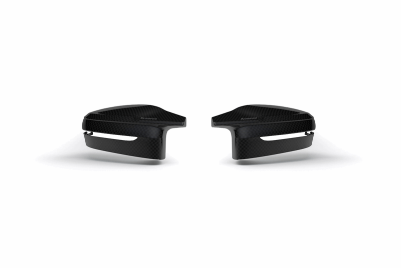 Akrapovic 2021+ BMW (G87) M2, (G80) M3 & (G82) M4 Mirror Cap Set- Gloss Carbon - WM-BM/CA/4/G