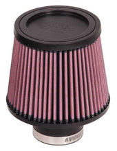Load image into Gallery viewer, K&amp;N Universal Rubber Filter-Round Tapered 2.5in Flange ID x 6in Base OD x 5in Top OD x 5in Height - RU-5174