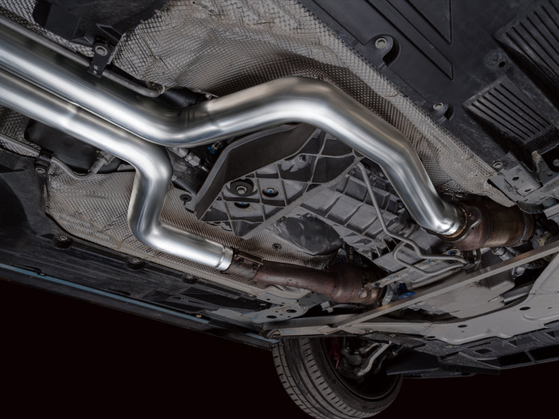 AWE Tuning 22-26 Cadillac CT5-V Blackwing SwitchPath Exhaust - Diamond Black Tips - 3025-43562