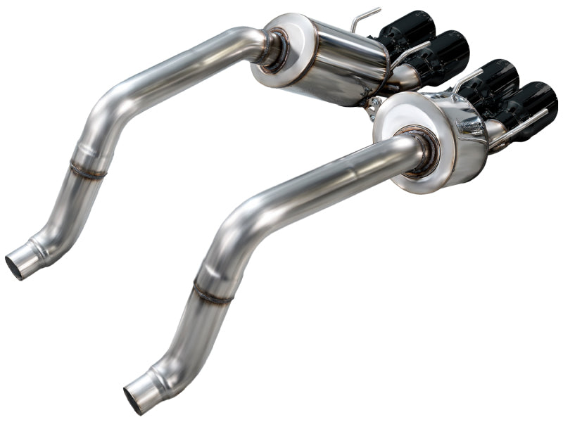 AWE Tuning 09-13 Chevrolet Corvette 6.2L Touring Edition Axle-Back Exhaust w/ Diamond Black Tips - 3015-43662