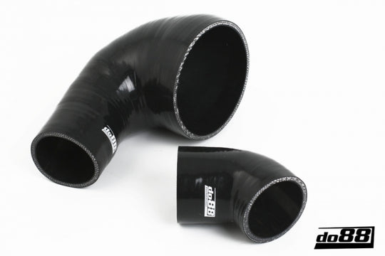 do88 SAAB 900 Turbo T8 Cat 86-89 Inlet Hoses Black - DO88-KIT132S