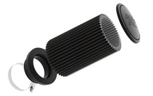 Load image into Gallery viewer, K&amp;N Universal Air Filter (4in. Flange / 6in. Base / 5.25in. Top OD / 9.25in. Height) - RU-3112HBK