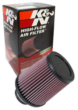 Load image into Gallery viewer, K&amp;N Filter Universal Rubber Filter 2 3/4 inch Flange 6 inch Base 5 inch Top 6 1/2 inch Height - RU-4870