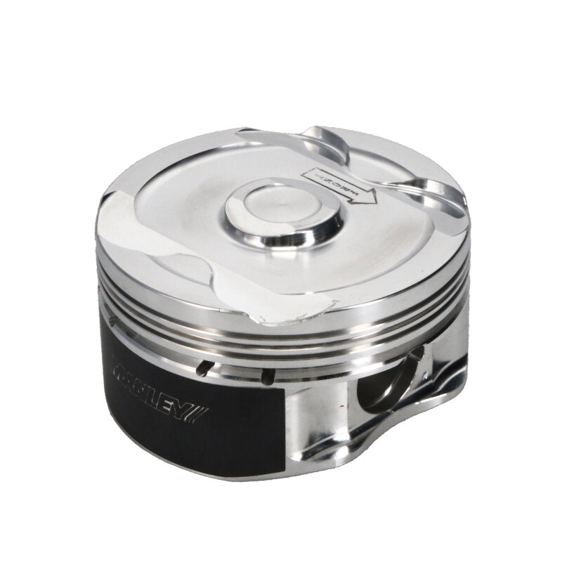 Manley 2018+ Ford Coyote 5.0L DOHC -6cc Dish 3.667in Bore 10:1 CR Platinum Extreme Duty Piston Set - 595705CE-8