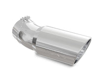 Load image into Gallery viewer, MBRP Universal Tip 6in OD 5in Inlet 15.5in Length 30 Deg Bend Angled Rolled End T304 - T5154