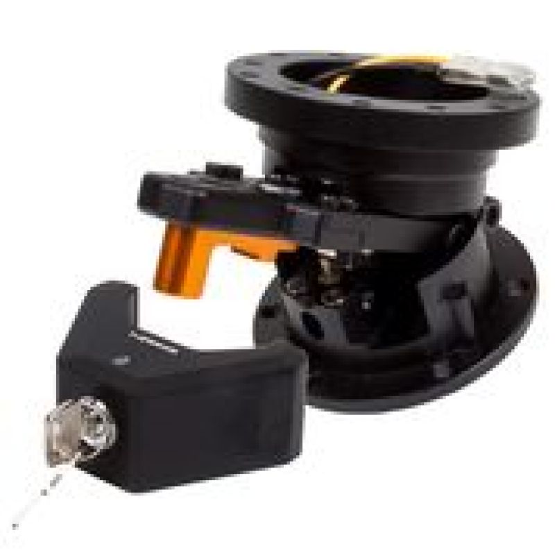 NRG Steering Wheel Quick Tilt System w/Lock - Silver - SRT-100SL