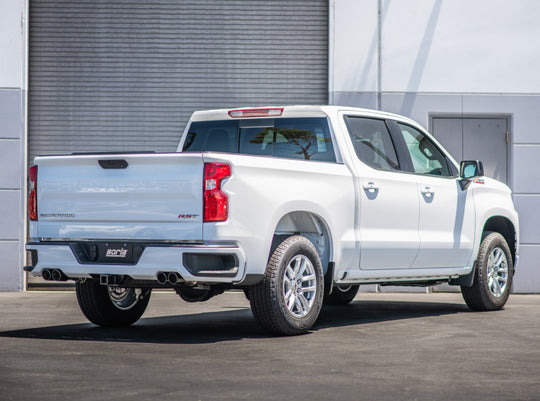 Borla 2019 Chevrolet Silverado 1500 6.2 w/ 147in WB 2.75in S-Type Catback Exhaust -Black Chrome Tips - 140779BC