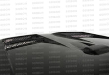 Load image into Gallery viewer, Seibon 08-09 Mitsubishi Lancer (CYA4/5A) DV Style Carbon Fiber Hood - HD0809MITLAN-DV