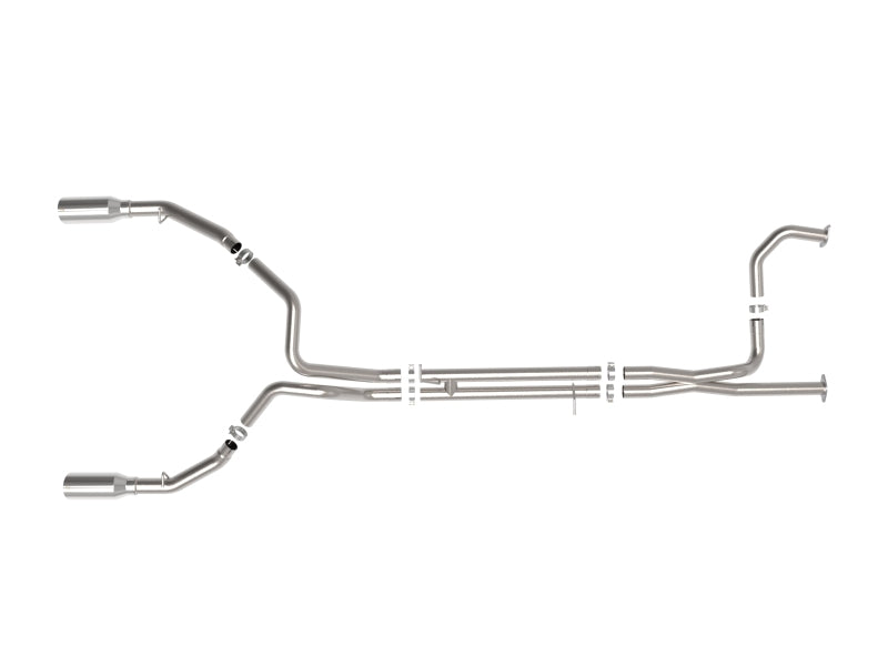 aFe Vulcan Series 3in 304SS Cat-Back Exhaust 21+ Ram 1500 TRX V8-6.2L w/ Polished Tips - 49-32084-P