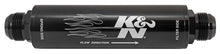 Load image into Gallery viewer, K&amp;N 2in OD x 9in L 16AN 74 Micron In-Line Fuel/Oil Filter - 81-1012