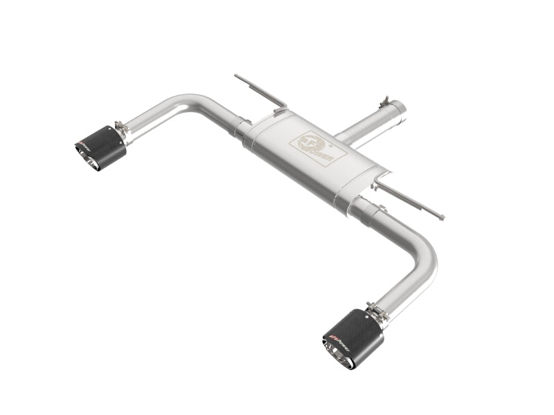 aFe MACHForce XP Exhausts Axle-Back 21-24 BMW 228i 2.0T (SS w/ Carbon Tips) - 49-36355-C