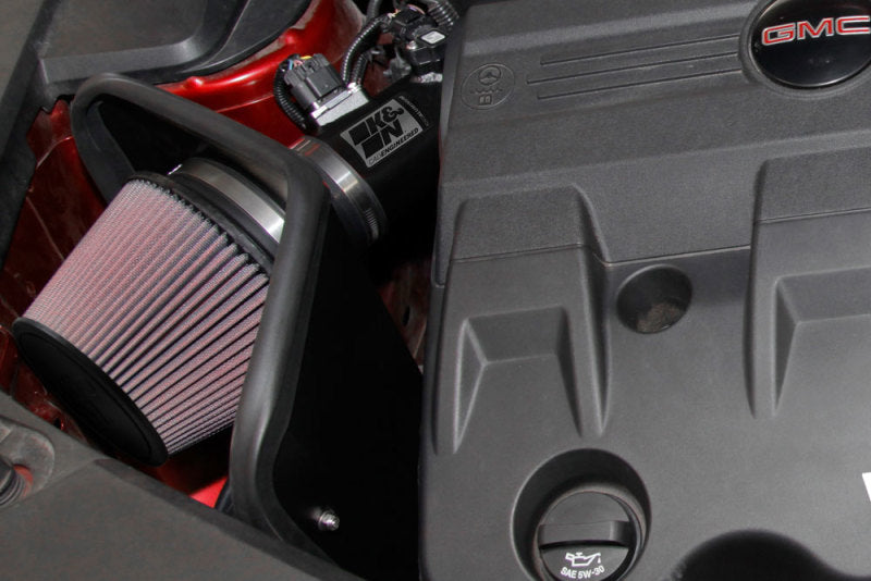 K&N 10-12 Chevy Equinox / GMC Terrain 3.0L V6 High-Flow Perf Intake Kit - 77-3078KTK