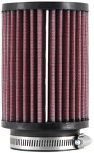 Load image into Gallery viewer, K&amp;N Universal Rubber Filter 2.5in Flange ID x 3.5in OD x 5in Height - RD-0710
