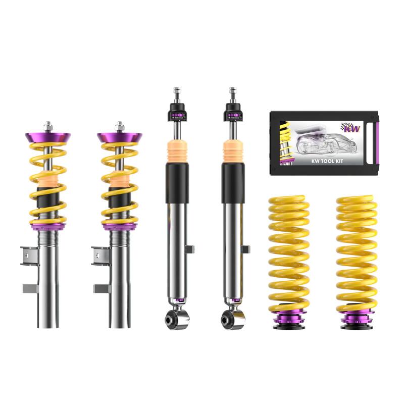 KW Coilover Kit V3 2018+ Kia Stinger AWD w/ Electronic Dampers - 35268006