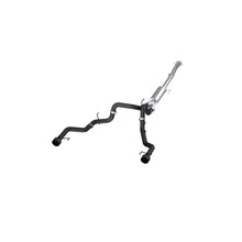 Load image into Gallery viewer, MBRP 22-23 Ford F150 T304 5in OD Black Tip Dual Rear Exit 3in Black Coated Cat Back Exhaust - S5268BLK