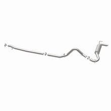 Load image into Gallery viewer, MagnaFlow 12-14 Jeep Wrangler 4dr Single Straight Rear P/S Exit Stainless C/B Performance Exhaust - 15117