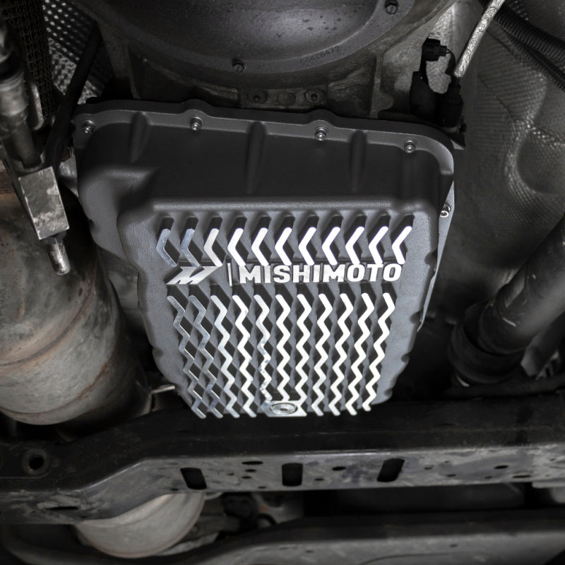Mishimoto 2007.5 + Ram 6.7L Cummins 68RFE Transmission Pan - Cast - GR - MMTP-RAM-07
