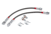 Load image into Gallery viewer, APR 15-24 Volkswagen GTI/19-24 Volkswagen Jetta Braided Stainless Steel Brake Line Set - Rear - BRK00053
