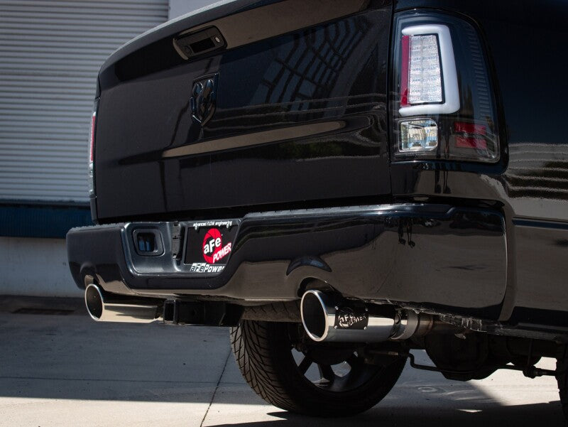 aFe 09-18 Ram 1500 V8 5.7L Hemi Gemini XV 3in 304 SS Cat-Back Exhaust w/ Polished Tips - 49-32083-P