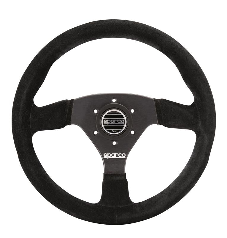 Sparco Steering Wheel 383 Suede Black - 015R383PSN