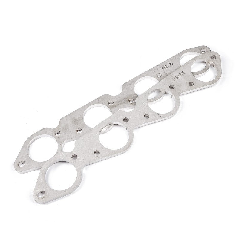 Stainless Works Big Block Chevy Round Port Header 304SS Exhaust Flanges 2-1/4in Primaries - HFBBC225