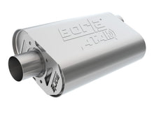 Load image into Gallery viewer, Borla CrateMuffler Big Block Mopar 383/413/426/440 2.5in Offset/Center 14inx4.35inx9in Oval Muffler - 400941