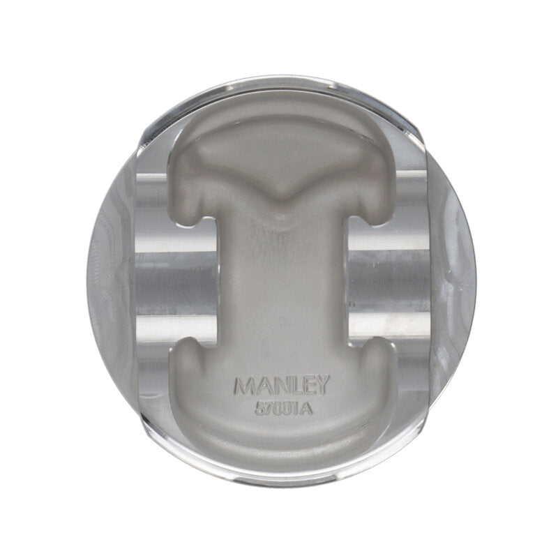 Manley Chevrolet Small Block Piston Set - 4.035in Bore 1.250in CH, -2.50 CC - 590135-8